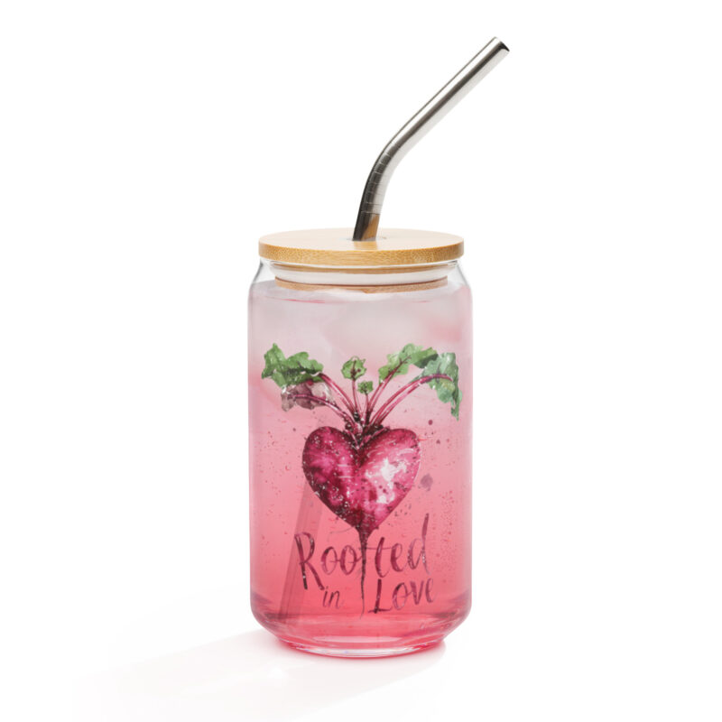 Can-shaped glass: "Rooted In Love" - Image 3